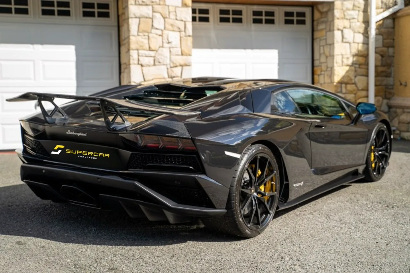 Lamborghini Aventador S rear view